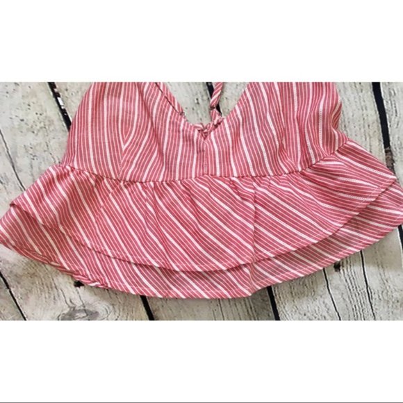 Forever 2 Striped Boho Crop Top - Picture 5 of 11